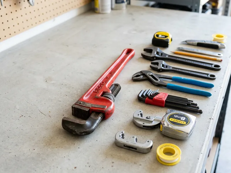 Professional plumbers in Peeples Valley, AZ equipped with top-tier tools for residential and commercial plumbing services.